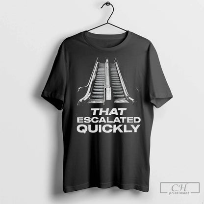 Premium Trump Escalator That Escalated Quickly Tank Top Stylish