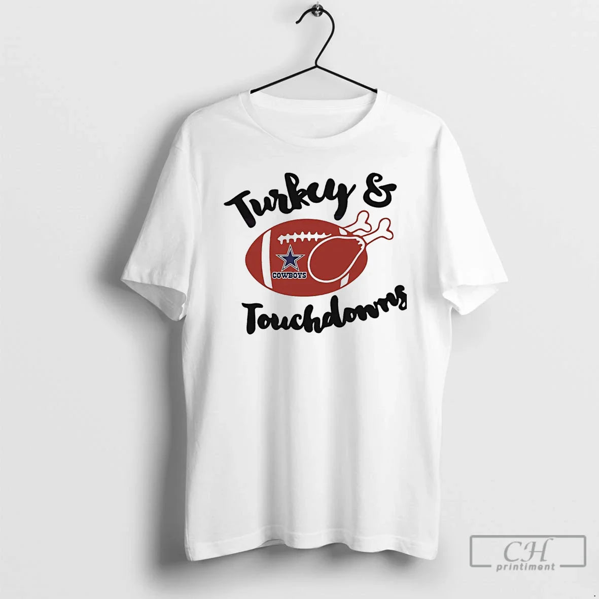 Premium Turkey And Touch Down Dallas Cowboys Shirt Stylish Art