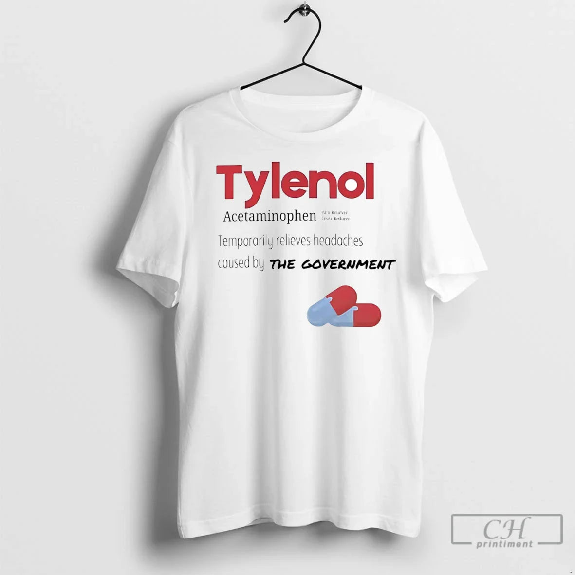 Premium Tylenol Acetaminophen Temporarily Relieves Headaches