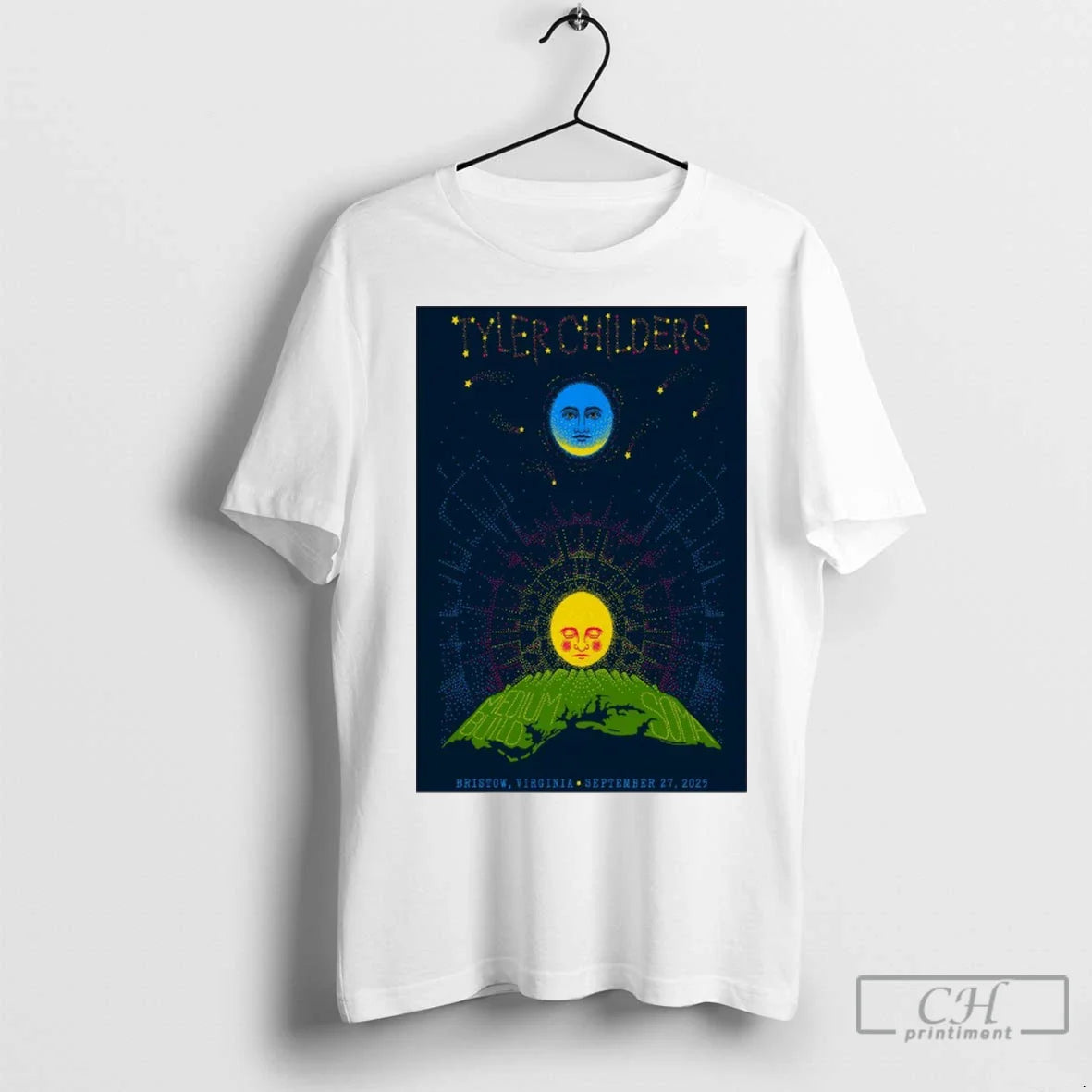 Premium Tyler Childers September 27 2025 Bristow Va Tour TShirt