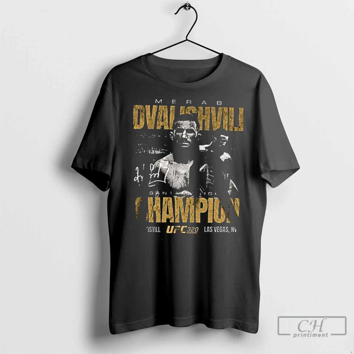 Premium Ufc 320 Merab Dvalishvili Bantamweight Champion Las Vegas Nv