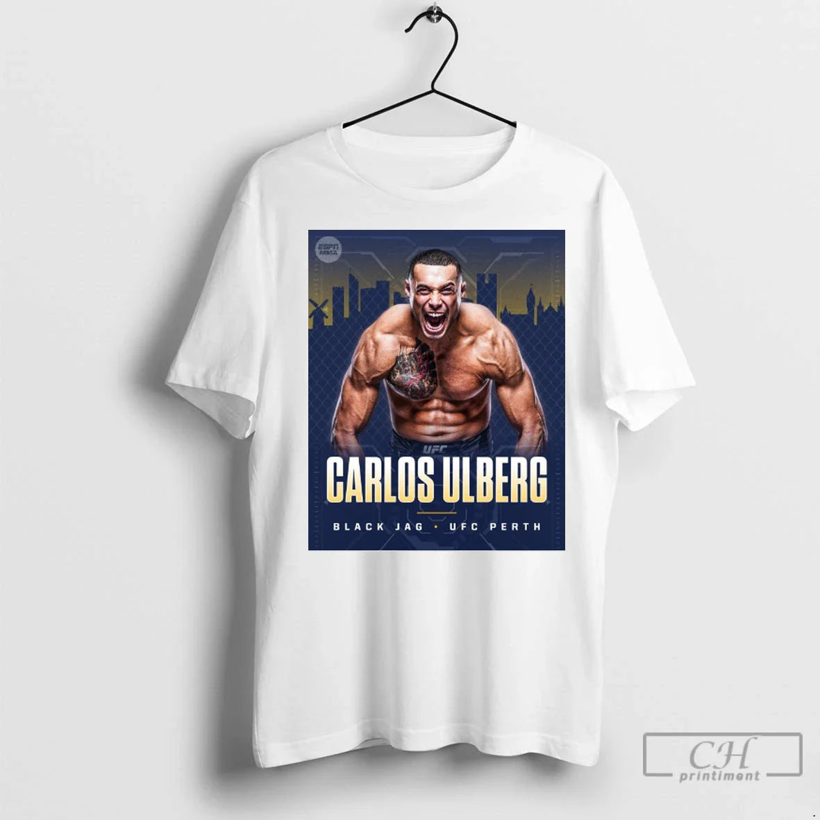Premium Ufc Perth Carlos Ulberg Black Jag Light Heavyweight 2025