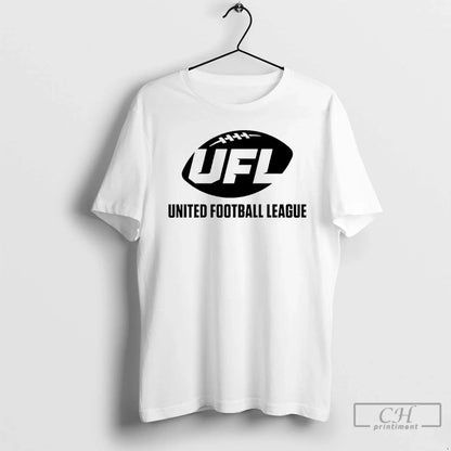 Premium Ufl Logo Primary Logo TShirt Retro Design