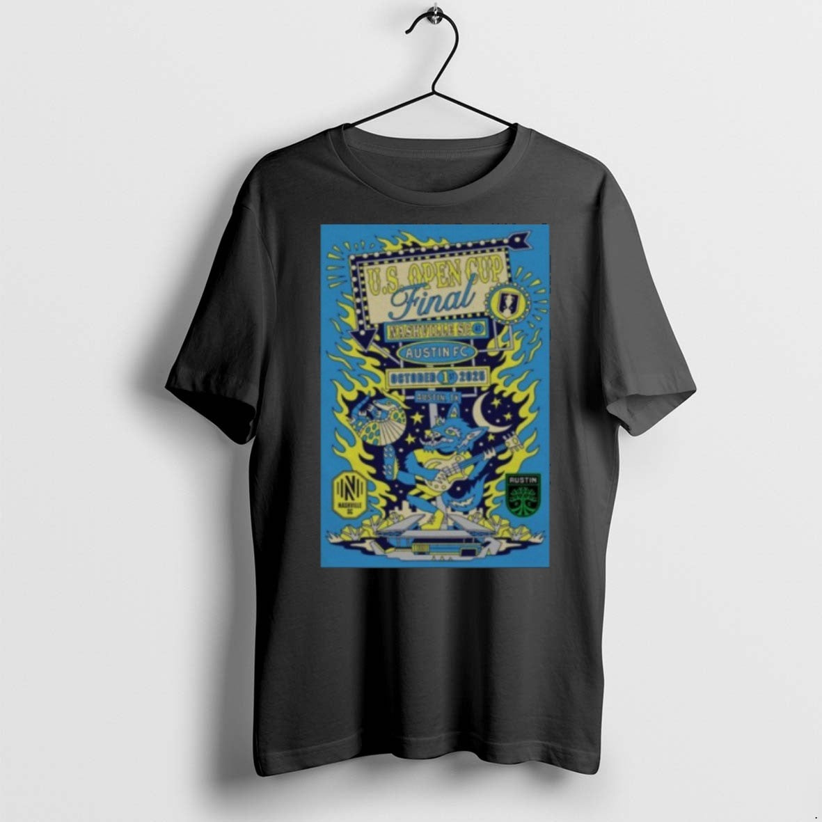Premium Us Open Cup Final Austin Texas 2025 T Shirts Tank Top Elegant
