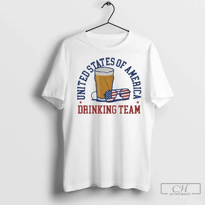 Premium Usa Drinking Team Golf Beer Hoodie Elegant Look