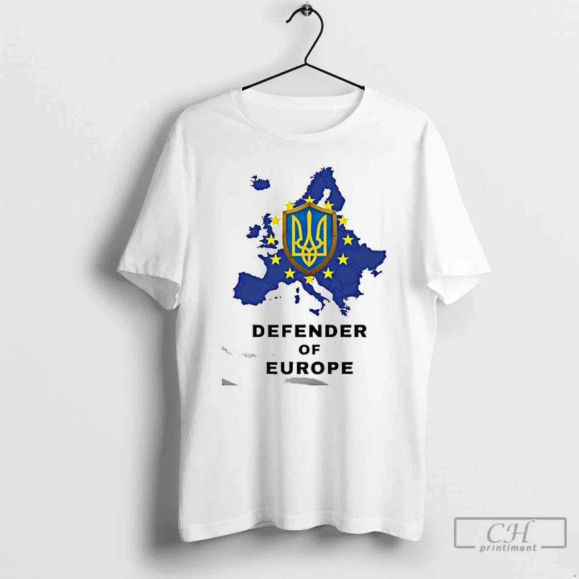 Premium Ukraine Defender Europe T Shirts Hoodie Vintage Art