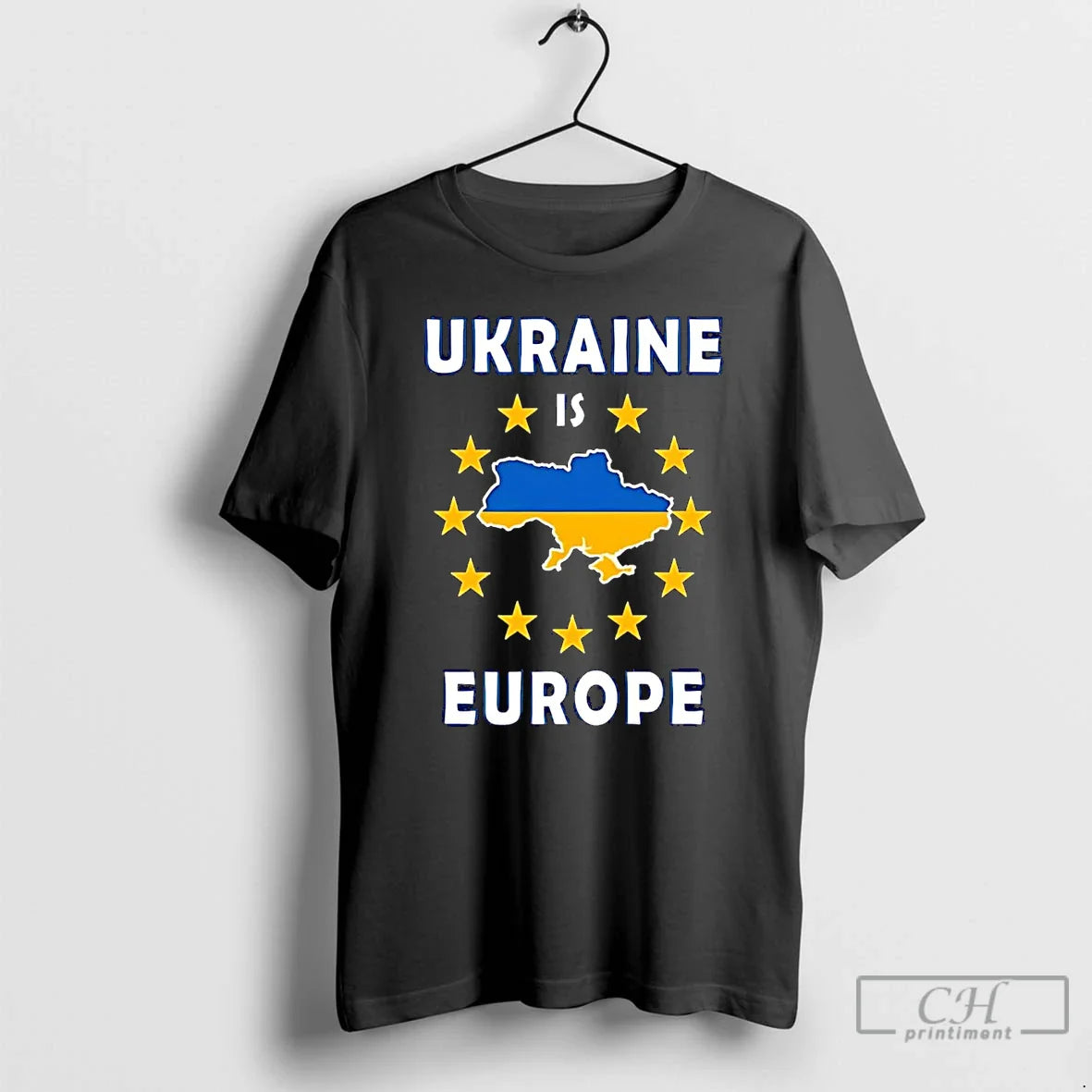 Premium Ukraine Is Europe T Shirts Tee Authentic Merch