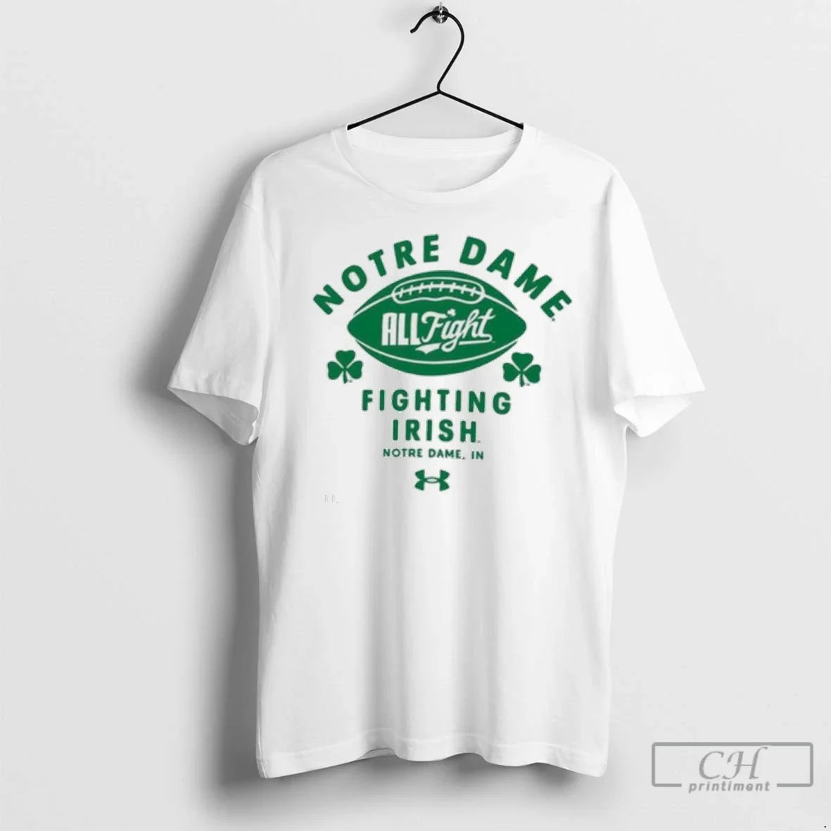 Premium Under Armour Notre Dame Fighting Irish Football Rival Fleece
