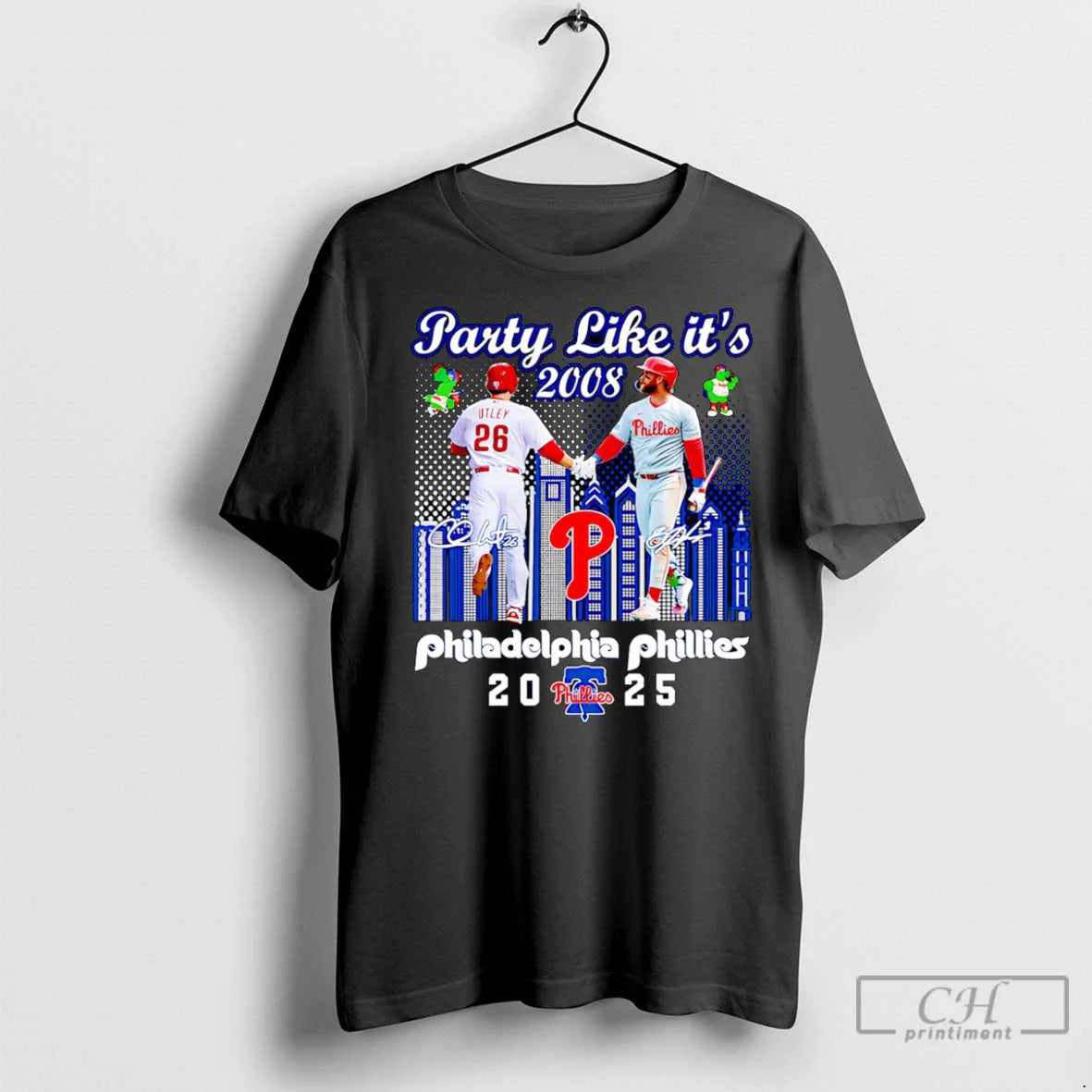 Premium Utley And Harper Party Like Its 2008 Philadelphia Phillies
