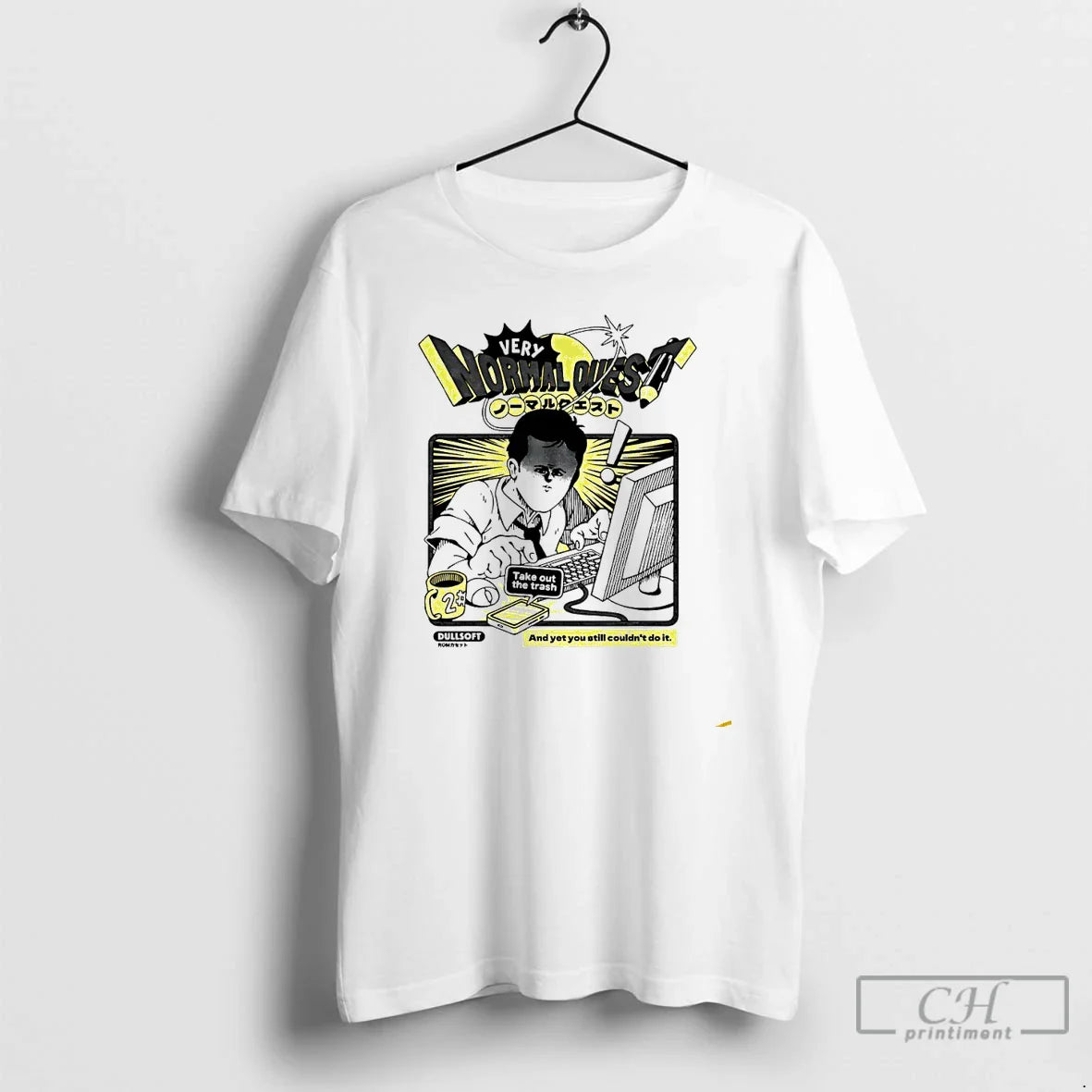 Premium Very Normal Quest T Shirts Long Sleeve Vintage Design