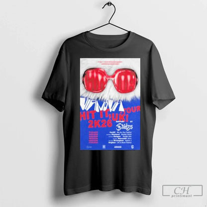 Premium Vianova February 2026 Tour Uk TShirt Vintage Design