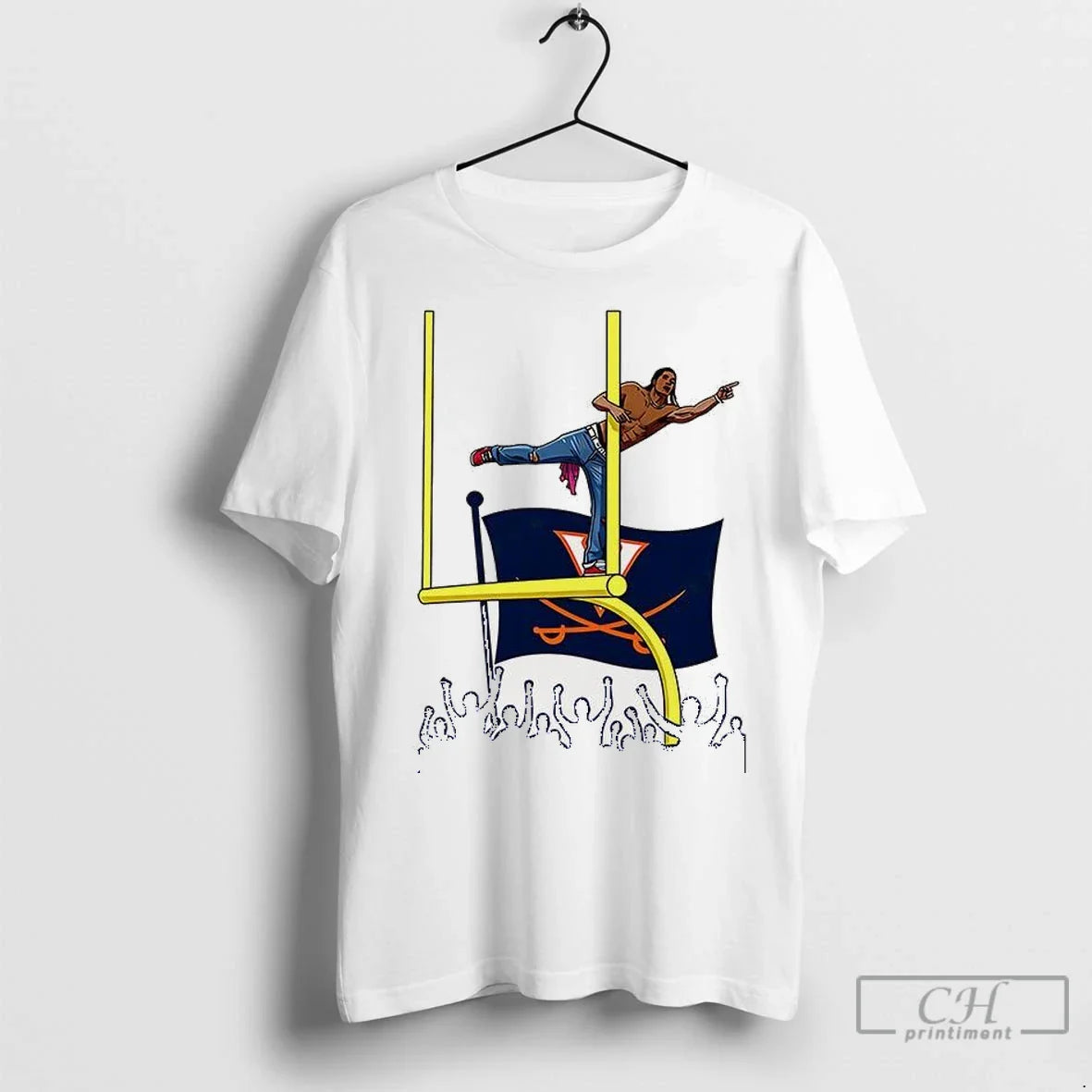 Premium Virginia Cavaliers Football Chandler Morris Tee Premium Design