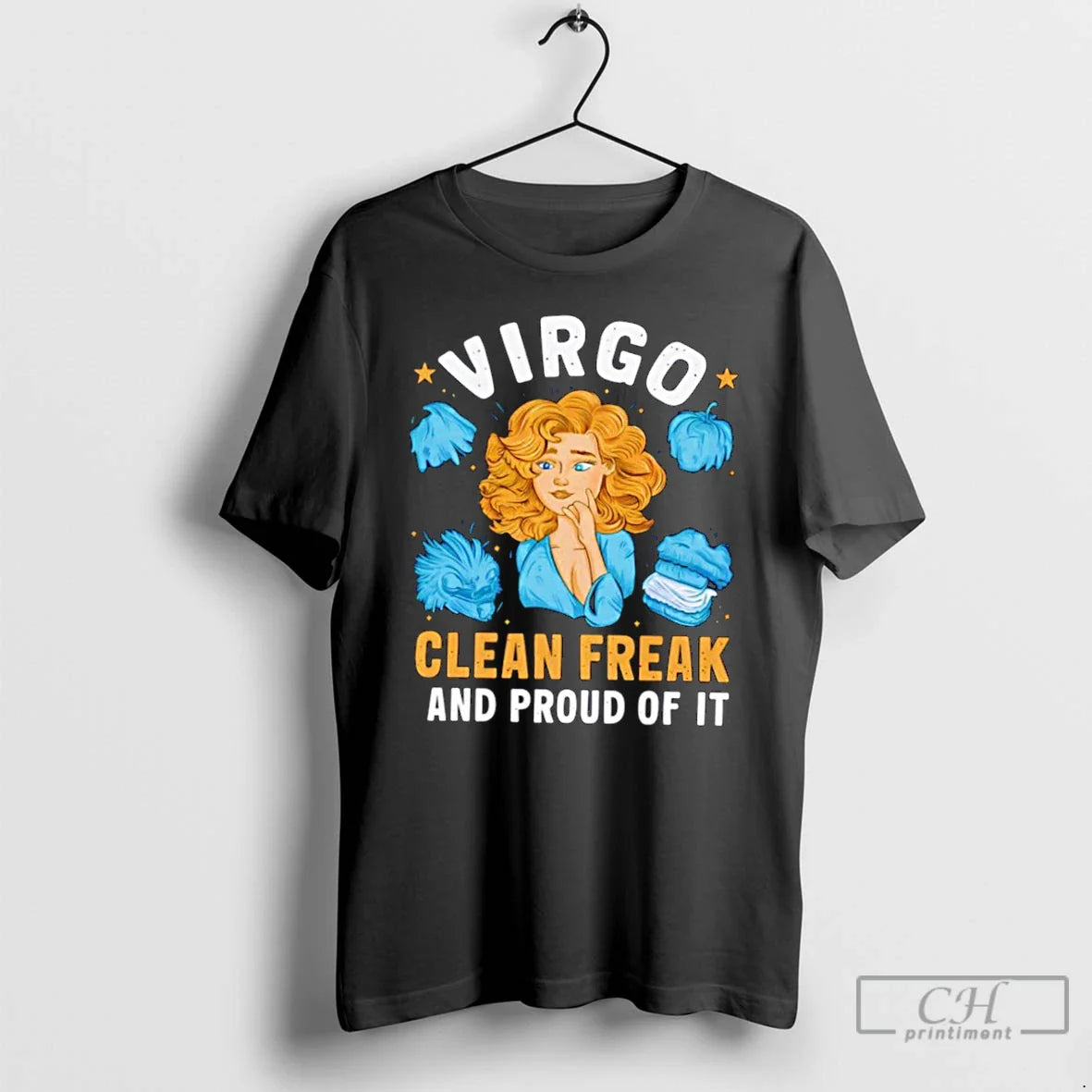 Premium Virgo Clean Freak Nad Proud It Tank Top Classic Fashion