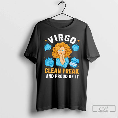 Premium Virgo Clean Freak Nad Proud It Tank Top Classic Fashion