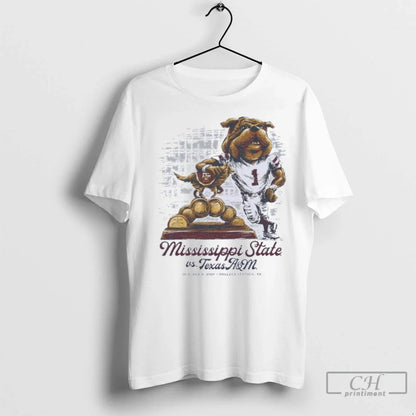 Premium Vlfu45Yu Mississippi State Vs Texas Am Game Day Mascot Tank