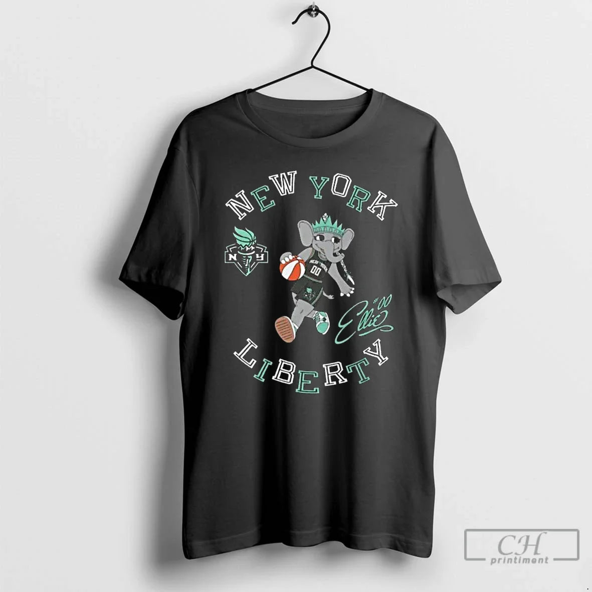 Premium Wnba New York Liberty Stadium Essentials Black Mascot Numero