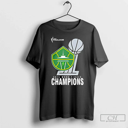 Premium Wnba Shop 2025 Wnba Champions Seattle Storm Finals T Shirts
