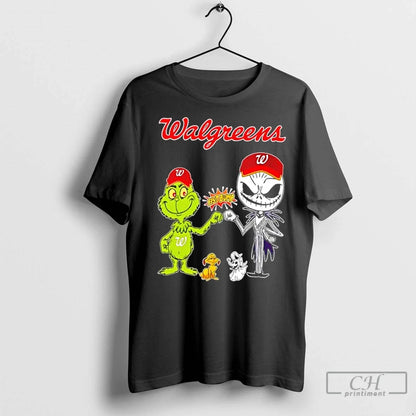Premium Walgreens X Grinch And Jack Skellington Fist Bump Uniwilling
