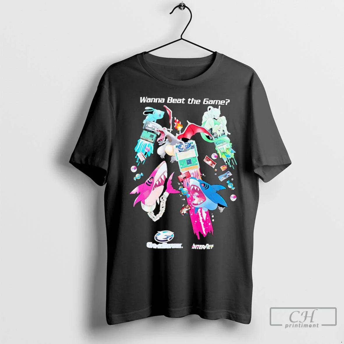 Premium Wanna Beat Game Shark TShirt Classic Collection
