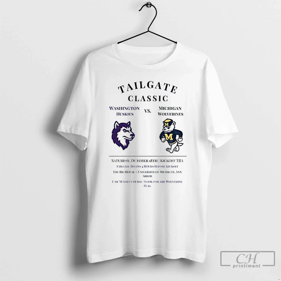 Premium Washington Huskies Vs Michigan Wolverines Tailgate Saturday