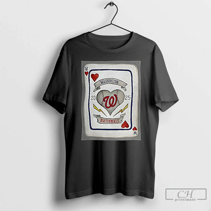 Premium Washington Nationals Basseball Card Heart X Tiny Turnip T