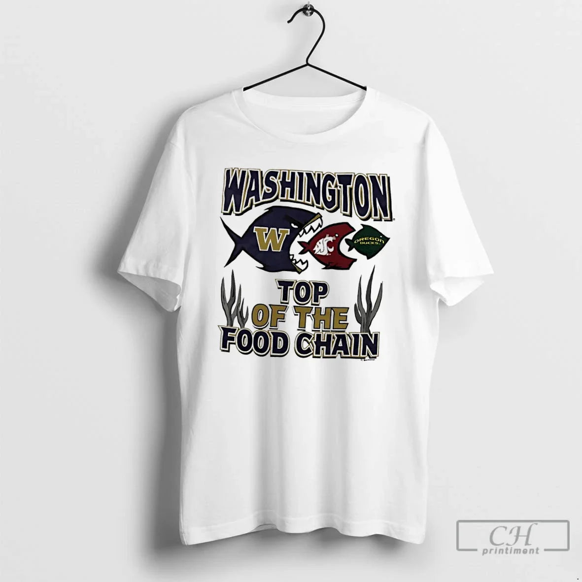 Premium Washington Food Chain Long Sleeve Classic Merch