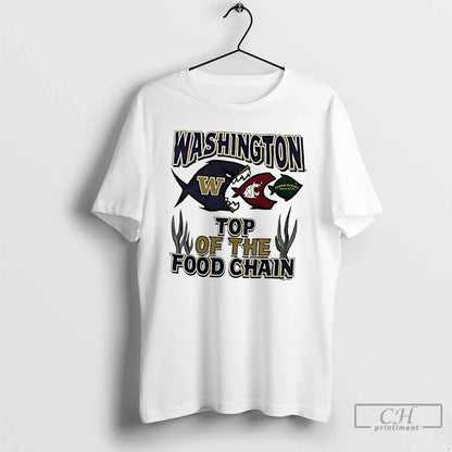 Premium Washington Food Chain Long Sleeve Classic Merch