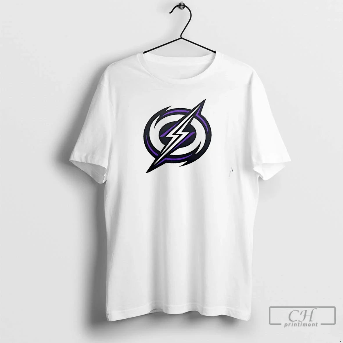 Premium Welcom Orlando Storm Logo 2 Sided T Shirts Long Sleeve