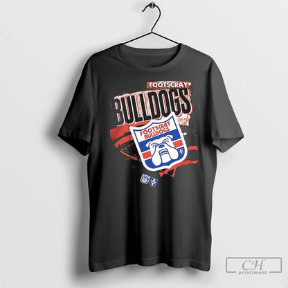 Premium Western Bulldogs 2025 Footscray Abstract Logo Tank Top Trendy