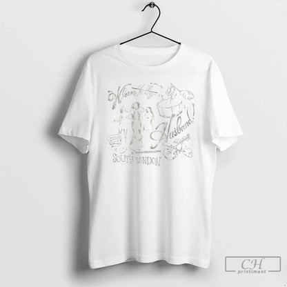 Premium Where Is My Husband South London Tee Stylish Design