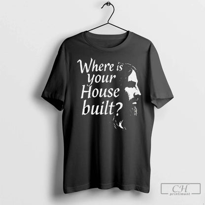 Premium Where Is Your House Built Ladies Long Sleeve Stylish Gift