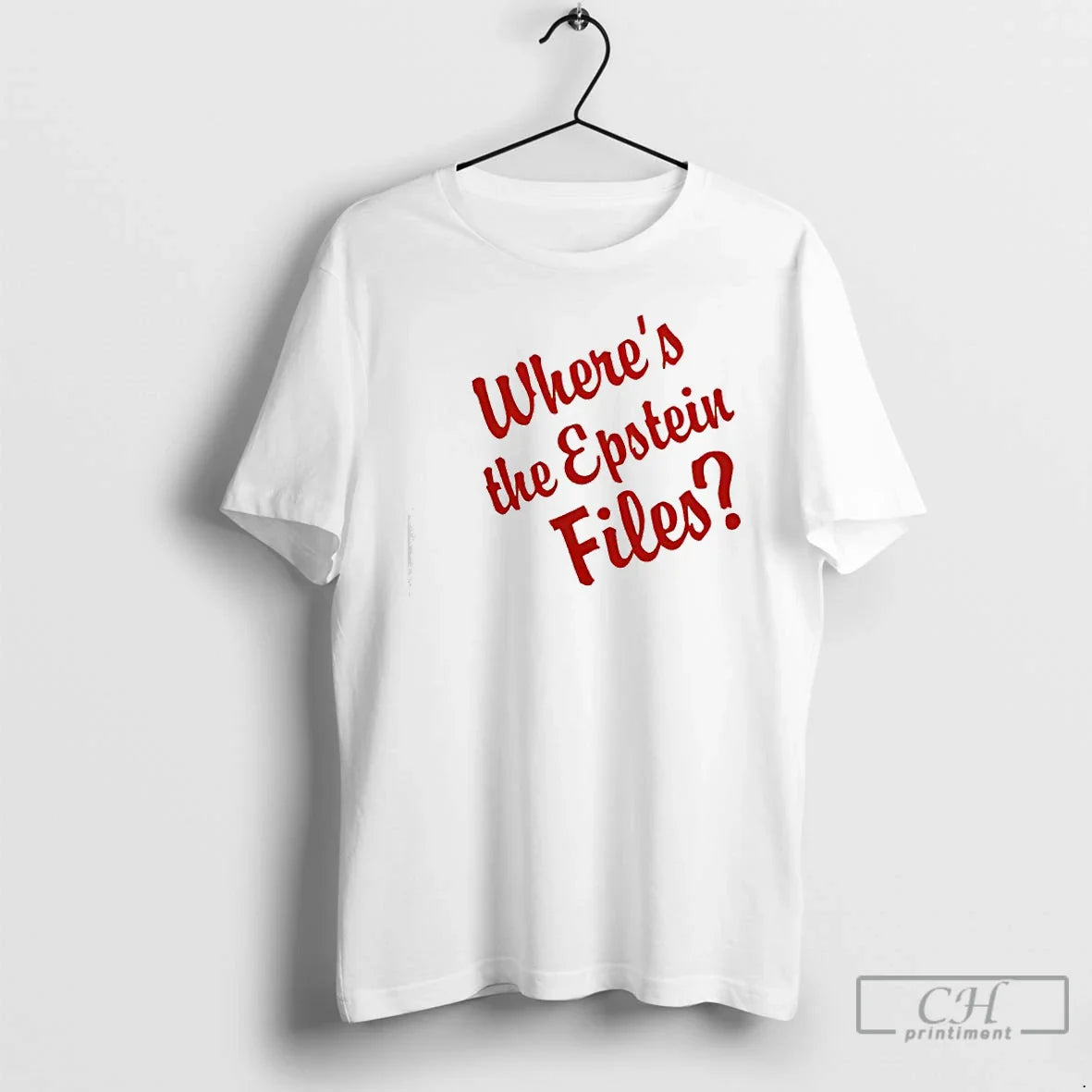 Wheres Epstein Files TShirt Exclusive Design