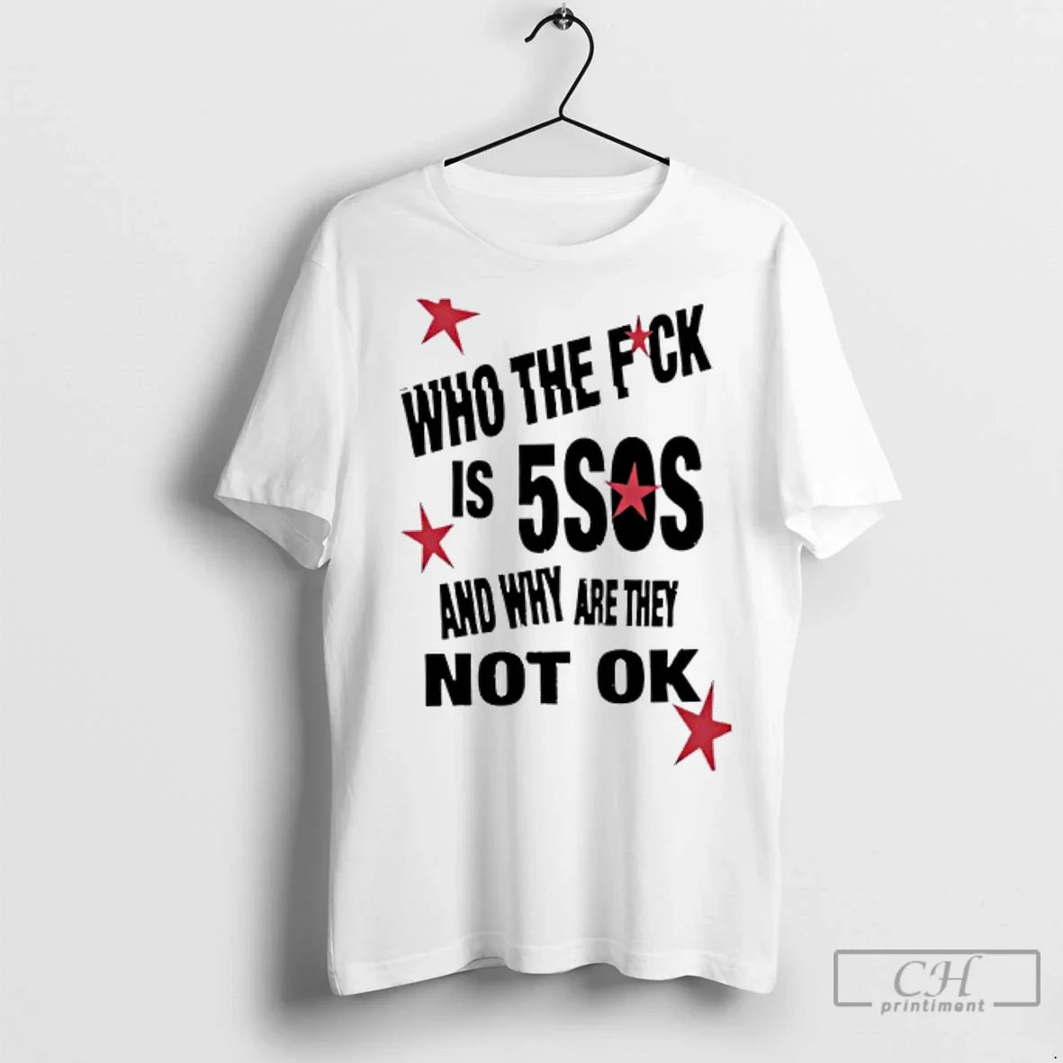 Premium Who Fuck Is 5Sos And Why Are They Not Ok Tee Vintage Gift