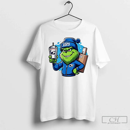 Premium Wholesale Usps Grinch Shirt Authentic Design