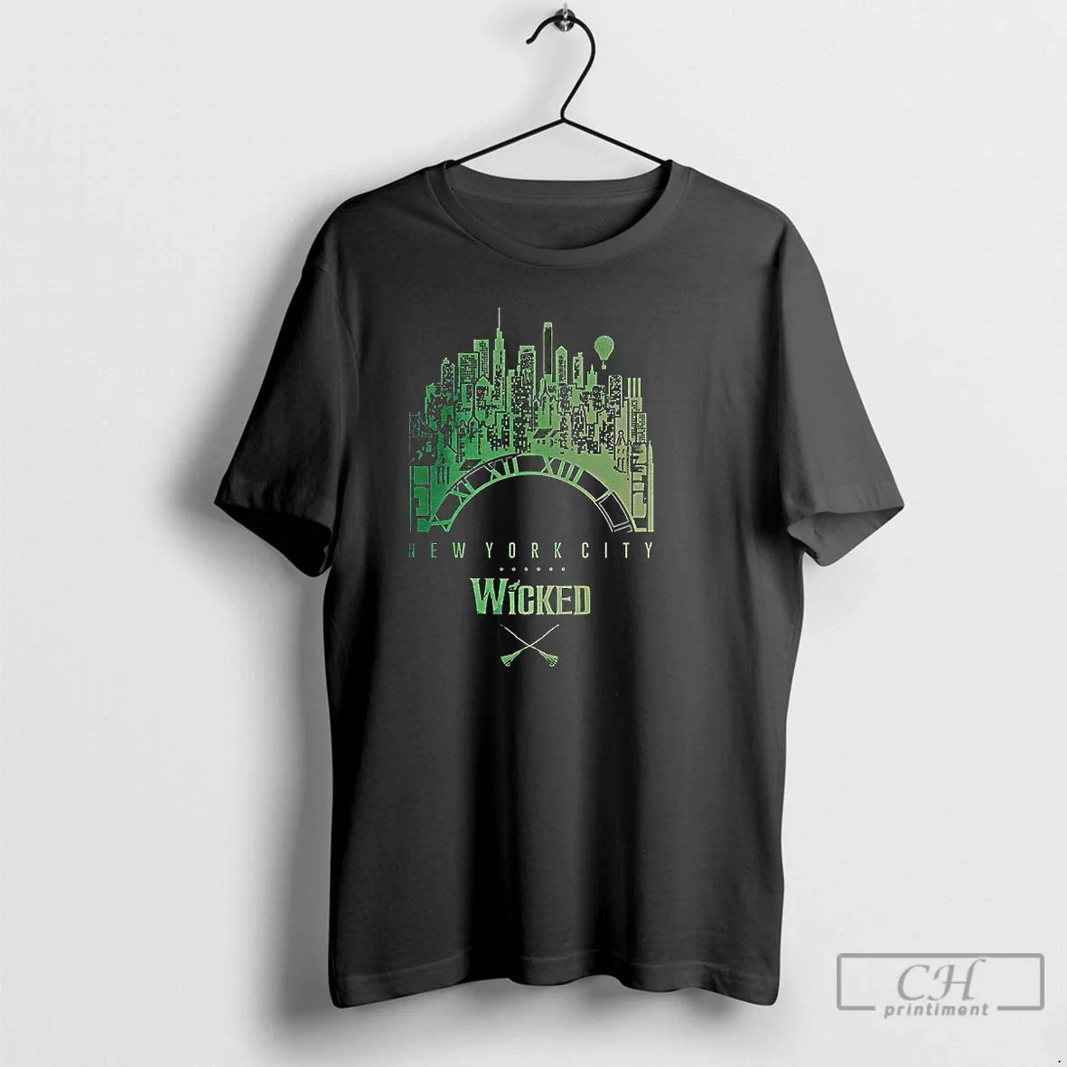 Premium Wicked New York City Skyline Sweatshirt Authentic Design