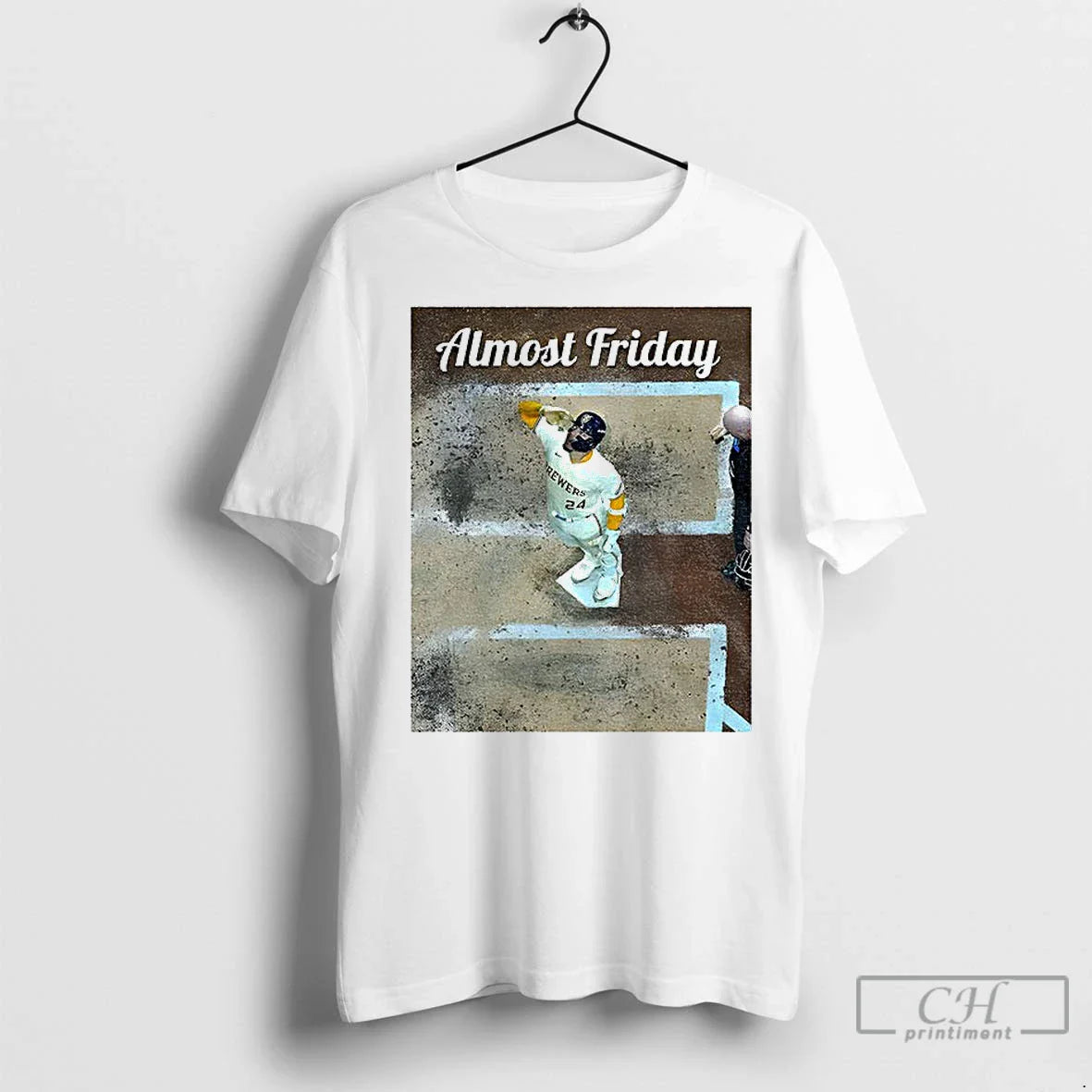 Premium William Contreras Milwaukee Brewers Almost Friday 2025 TShirt