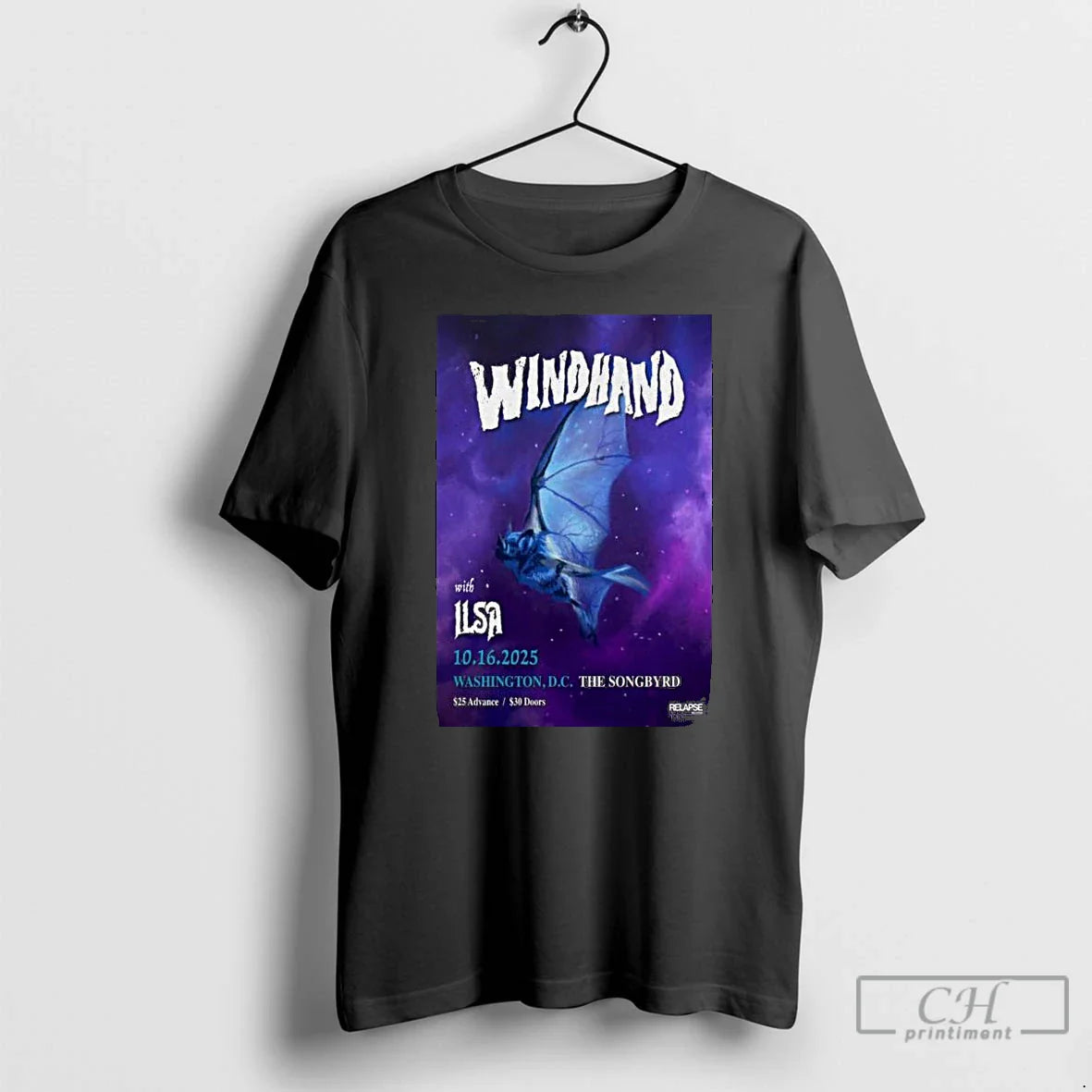 Premium Windhand Songbyrd Washington Dc Oct 16 2025 Long Sleve T