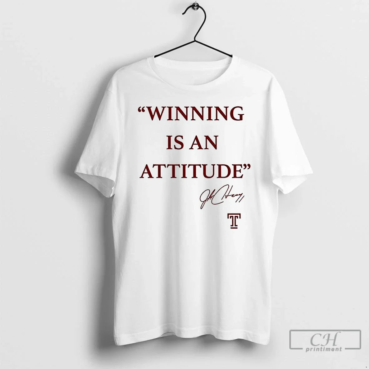 Premium Winning Is Attitude Signature Tank Top Designer Collection
