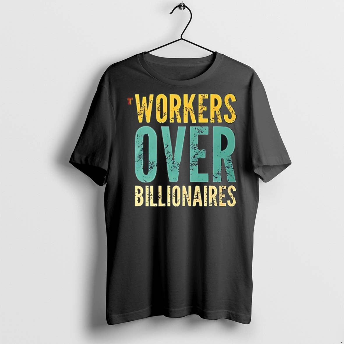 Premium Workers Over Billionaires T Shirts Long Sleeve Authentic Merch