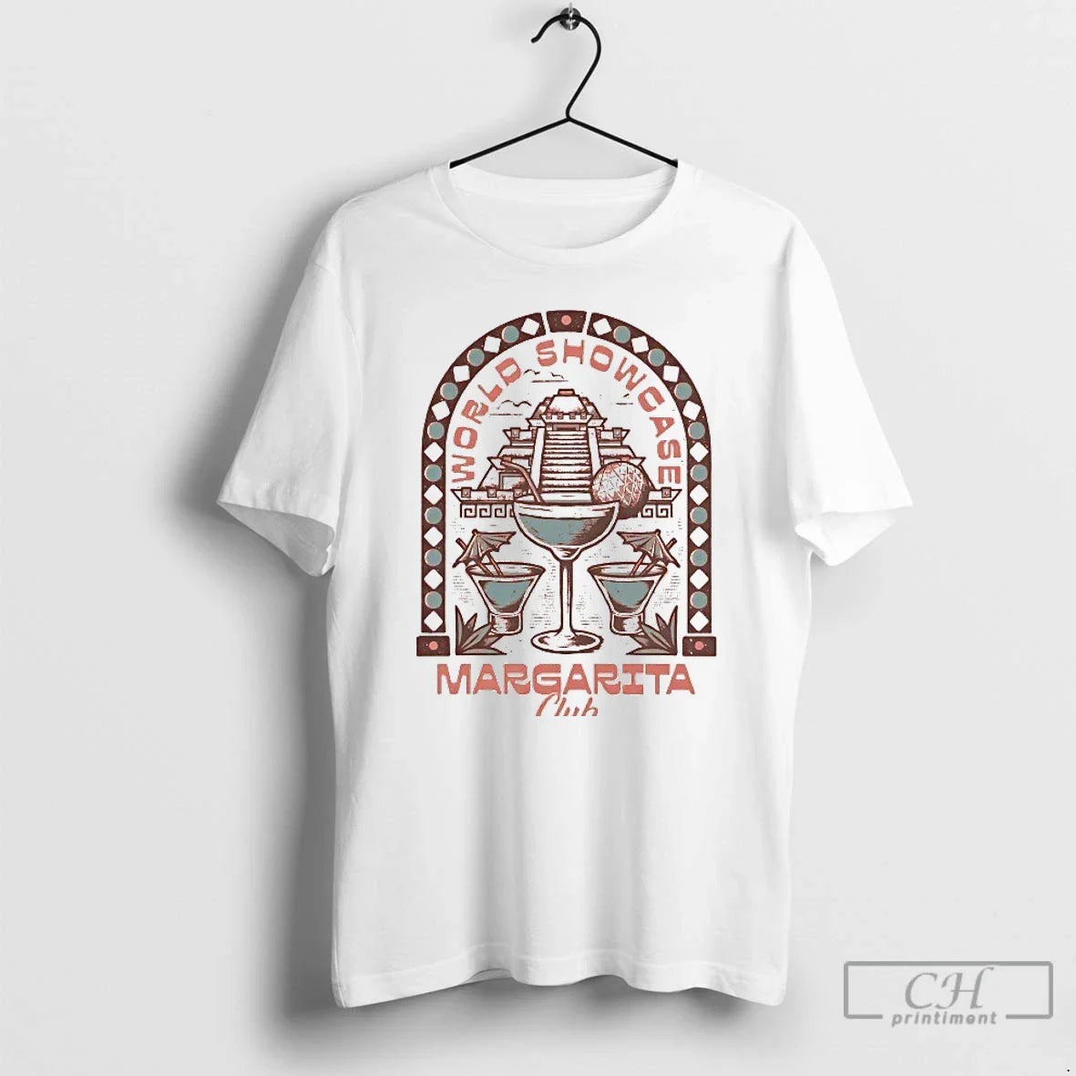Premium World Showcase Margarita Club T Shirts Shirt Classic Fashion