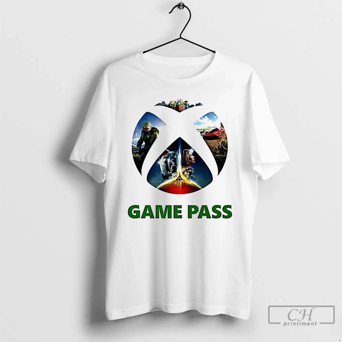 Premium Xbox Game Pass Logo T Shirts Tee Exclusive Art