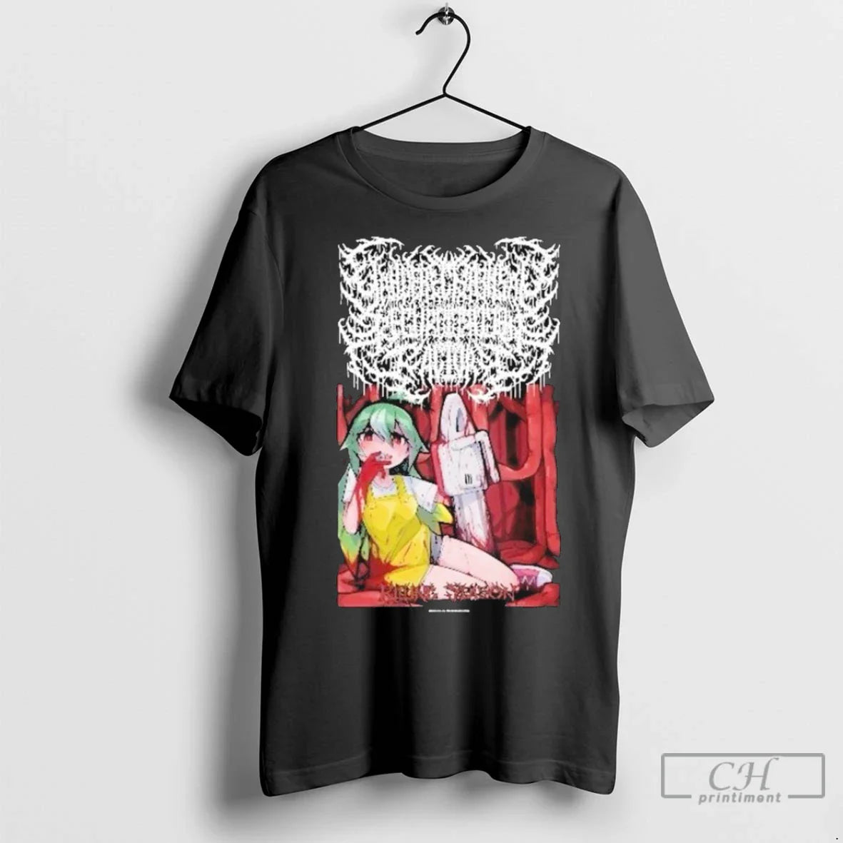 Premium Yandere Chainsaw Regurgitation Factory Killing Season Tee