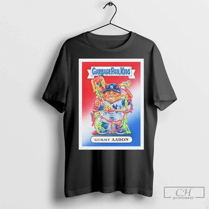 Premium Yankees Baseball Gummy Aaron X Garbage Pail Tee Exclusive