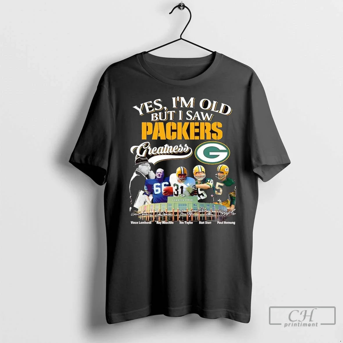 Premium Yes Im Old But I Saw Green Bay Packers Greatness Sweatshirt