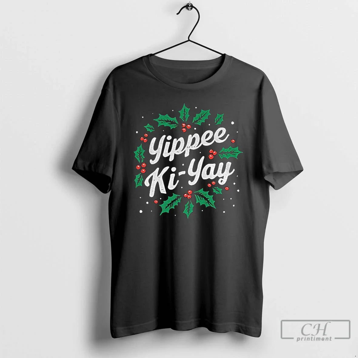 Premium Yippee Ki Yay Merry 2025 TShirt Vintage Design