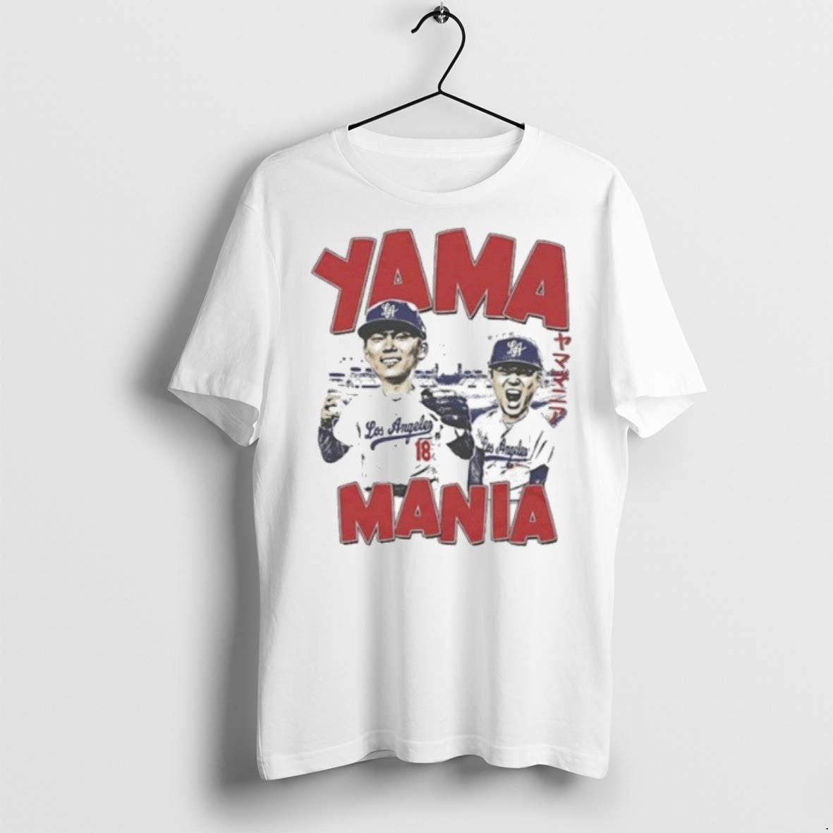 Premium Yoshinobu Yamamoto Los Angeles Dodgers Baseball Player T