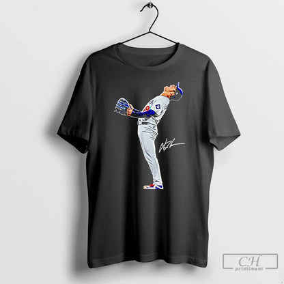 Premium Yoshinobu Yamamoto Los Angeles Dodgers Light Sout Regular