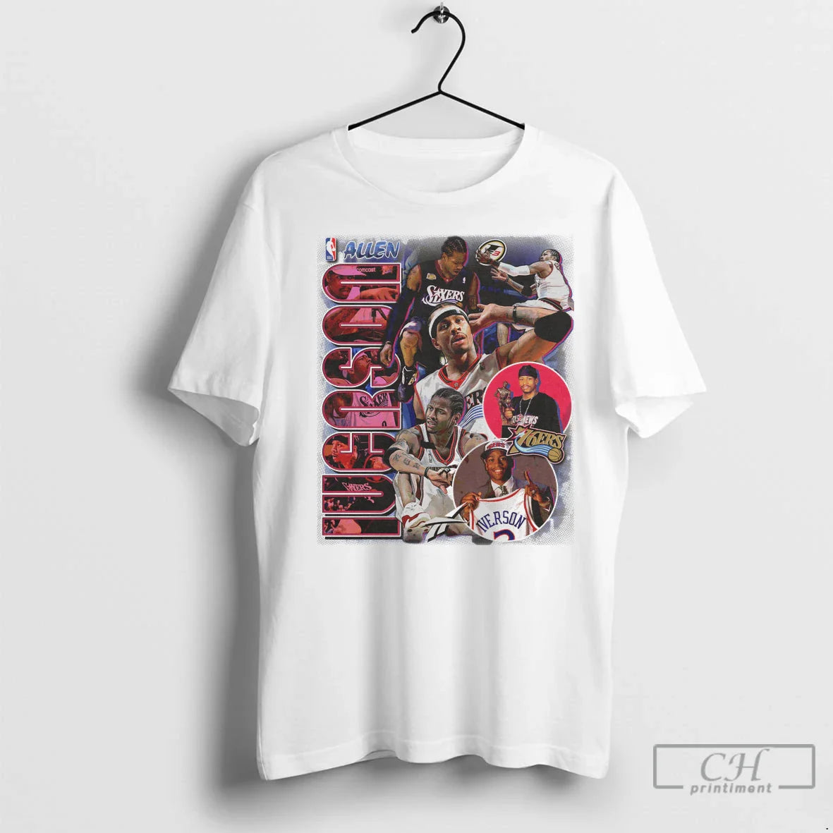 Premium Allen Iverson 76Ers Te Tank Top Classic Gift