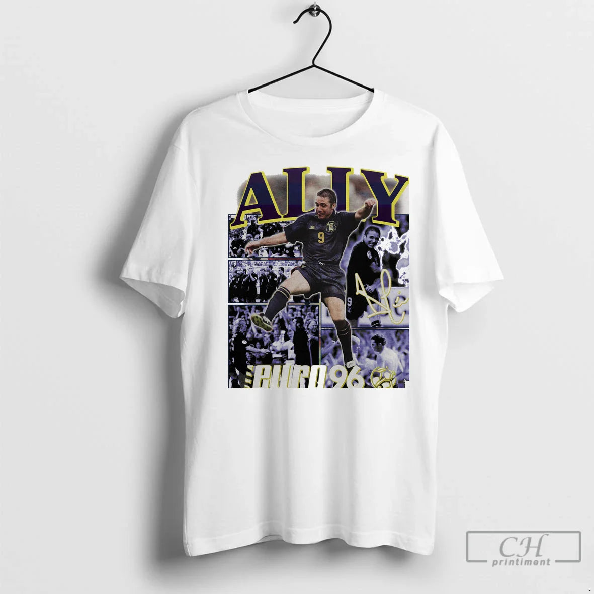 Premium Ally Mccoist 96 Te Hoodie Authentic Apparel