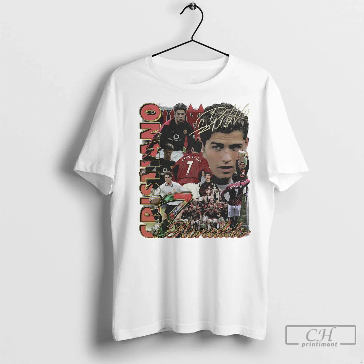 Premium Cr7 Manchester United Te Long Sleeve Classic Merch